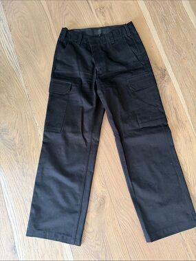 Nili Lotan Black Cargo Trousers